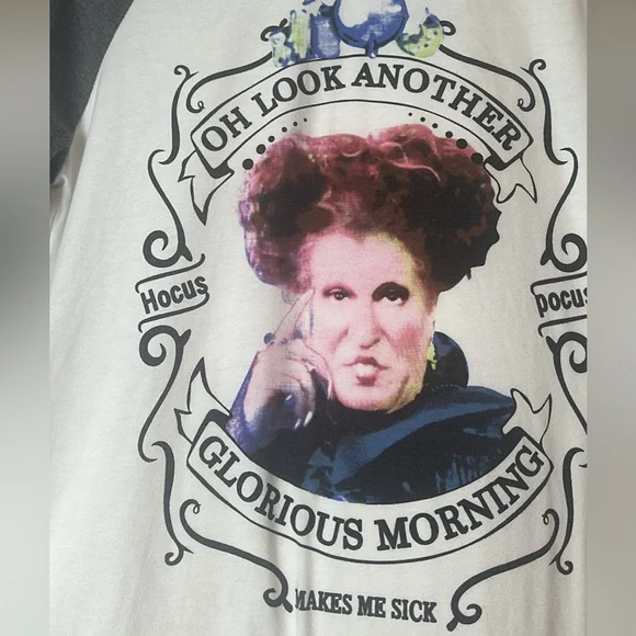 Hocus Pocus Small Halloween Shirt Disney Winifred Sanderson - Picture 2 of 3